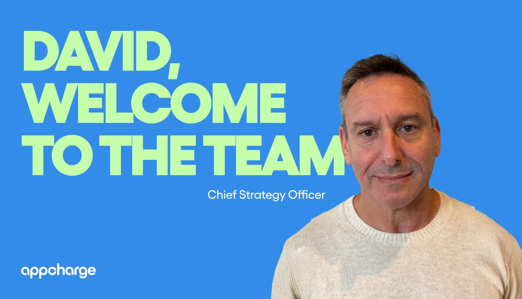 Appcharge Welcomes David Stelzer as Chief Strategy Officer